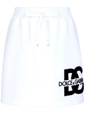 Pamučna mini suknja s printom Dolce & Gabbana