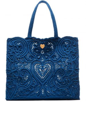 Nėriniuota shopper rankinė Dolce & Gabbana