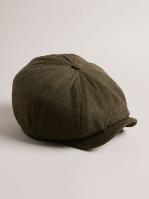 Шерстяная шапка Ted Baker зеленая