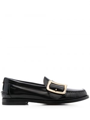 Loafers med spenne Bally svart