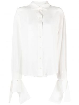 Šilkinė marškiniai Rokh balta