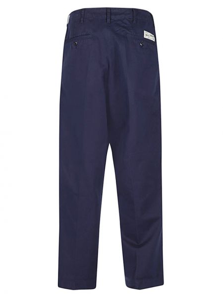 Pantaloni chino di cotone Merz B. Schwanen blu