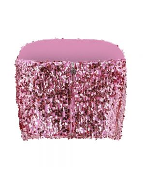 Crop top mit reißverschluss Rotate Birger Christensen pink