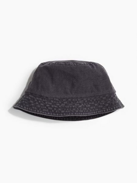 Хлопковая шапка H&m черная