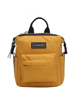 Рюкзак с карманами Consigned желтый