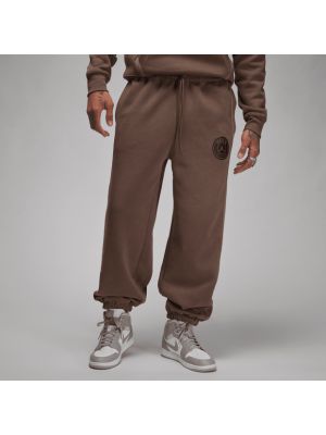 Pantalon en tissu Jordan marron