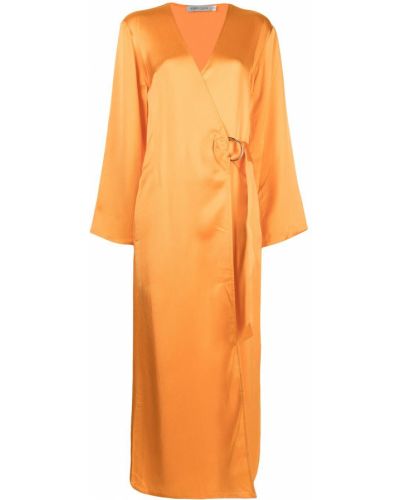 Vestido midi Anna Quan naranja