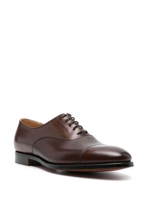 Chaussures oxford en cuir Crockett & Jones marron