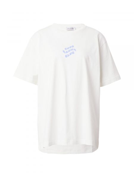 T-shirt Oh April blanc