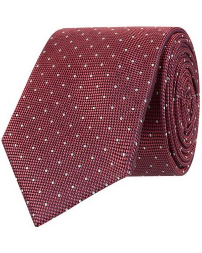 Krawat z jedwabiu Christian Berg Men, różowy