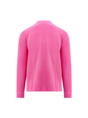 Jersey de algodón de tela jersey Guess rosa
