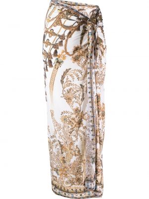 Asymetrická sukně Camilla - bílá