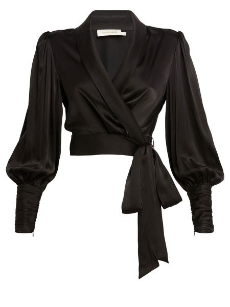 Блузка Zimmermann черная