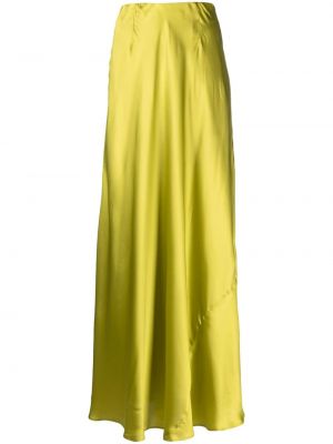 Hedvábné dlouhá sukně Gestuz zelené