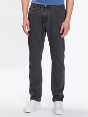 Voľné priliehavé džínsy s rovným strihom Duer sivá