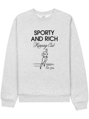 Sweatshirt Sporty & Rich grå