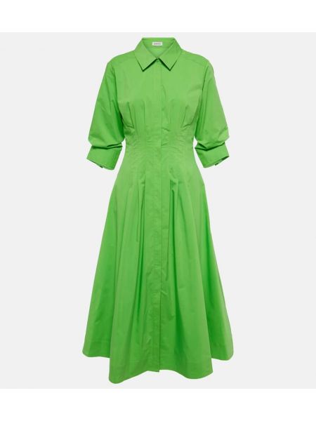 Миди рокля Simkhai зелено