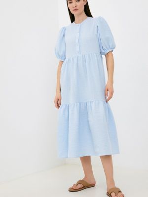 Муслиновое платье Muslin Clouds голубое