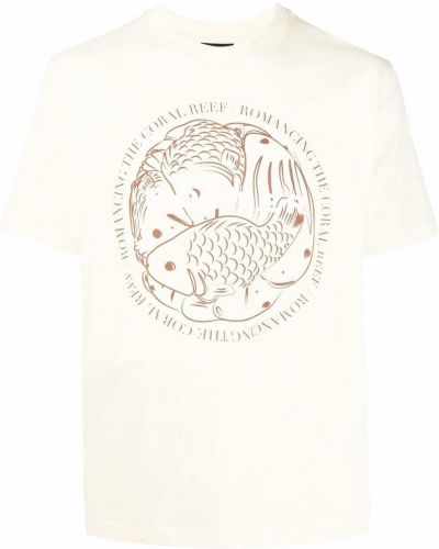 T-shirt bawełniana z printem Botter