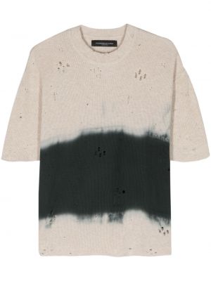 Distressed t-shirt Federico Cina