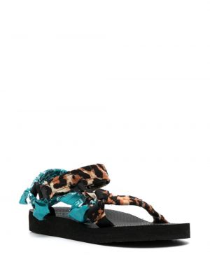 Sandales à imprimé à imprimé léopard Arizona Love