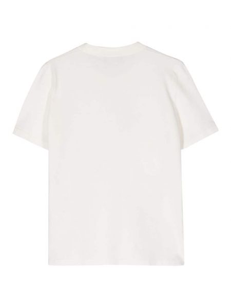 Tričko s kulatým výstřihem Roberto Collina bílé