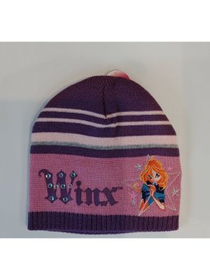 Фиолетовая шапка Winx Club
