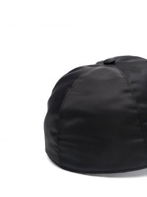 Haftowana czapka z daszkiem Valentino czarna