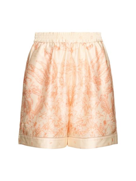 Pantalones cortos de seda Mithridate naranja