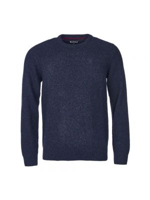 Chunky woll pullover Barbour blau