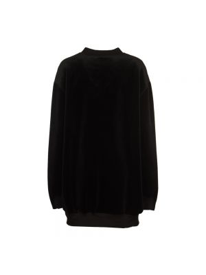 Aksamitny sweter Y-3 czarny