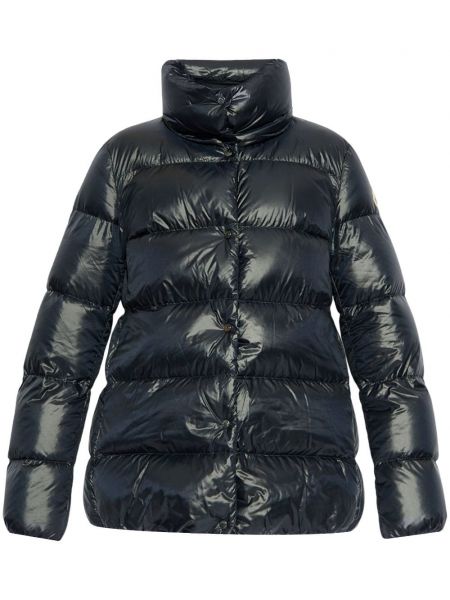 Kapitone ceket Moncler mavi