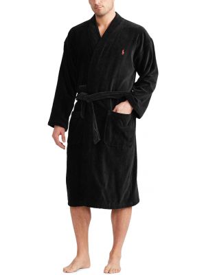 Велюровый махровый халат Polo Ralph Lauren