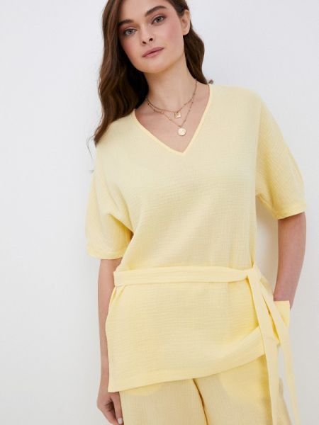 Желтая блузка Vladi Collection