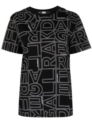 T-krekls ar apdruku Karl Lagerfeld