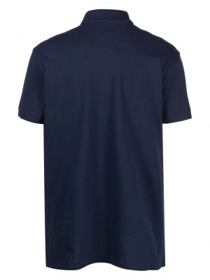 T-shirt mit stickerei aus baumwoll Tommy Jeans blau