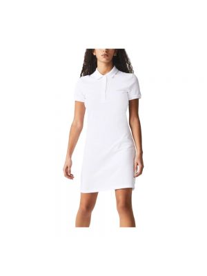 Sukienka mini Lacoste biała