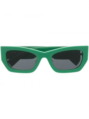 Okulary przeciwsłoneczne Miu Miu Eyewear zielone