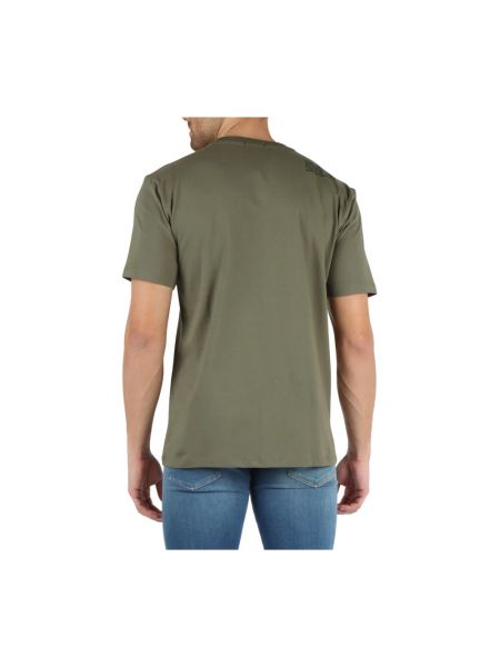 Camisa de algodón Replay verde