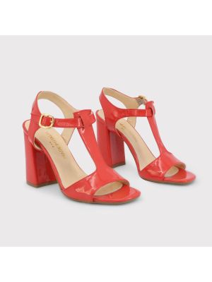 Sandalai Made In Italia raudona
