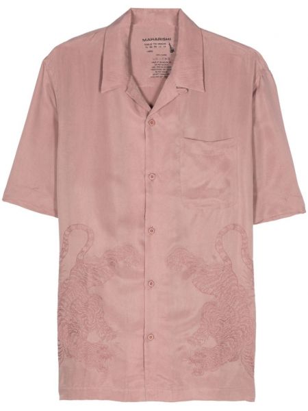 Риза Maharishi розово