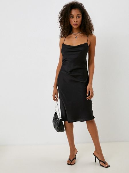 Платье в бельевом стиле Eniland черное