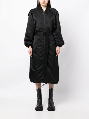 Oversized kabát Yohji Yamamoto černý