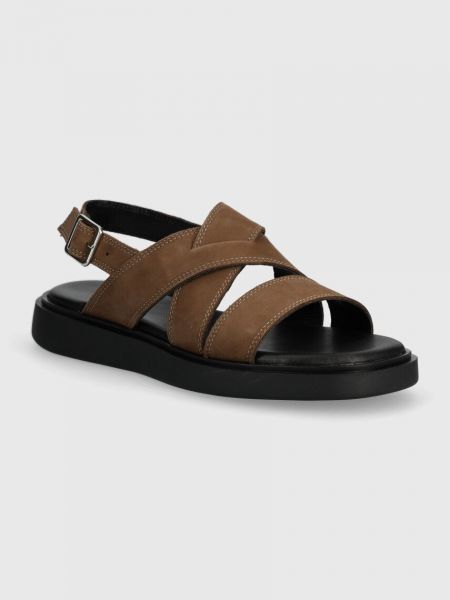 Sandale din nubuc Vagabond Shoemakers maro