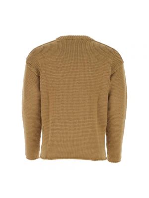 Sweter wełniany Ten C brązowy