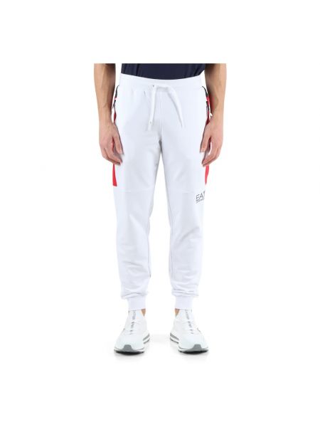 Spodnie sportowe Emporio Armani Ea7 białe