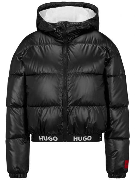 Péřová bunda Hugo černá
