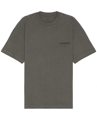 Chemise avec manches courtes Allsaints gris