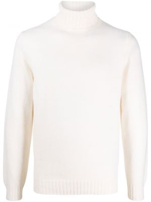 Пуловер Dell'oglio бяло
