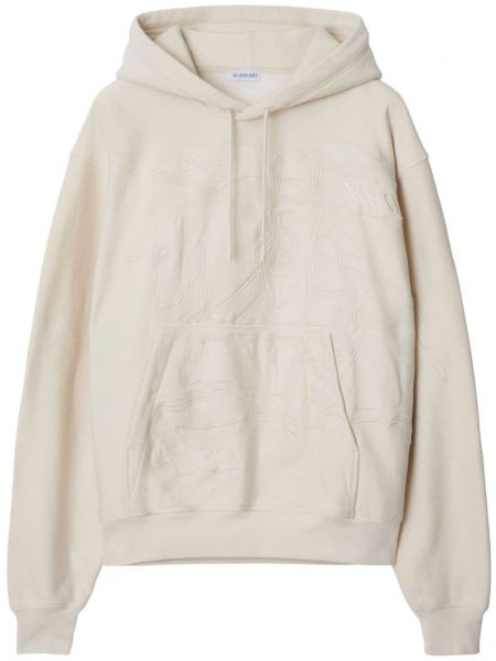 Hoodie Burberry beyaz